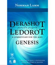Derashot Ledorot Genesis Norman Lamm