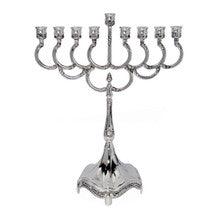 Silverplate Menorah 8.5"