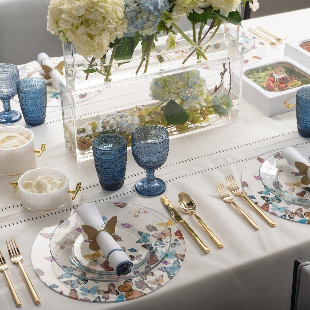 Shavuos Tablescape - Waterdale Collection