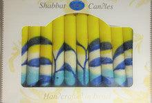12 Tapered Israeli Shabbat Candles-Harmony Yellow