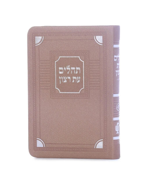 Tehillim S/C Corner Style – Pocket Size 3X4 (Silvery)