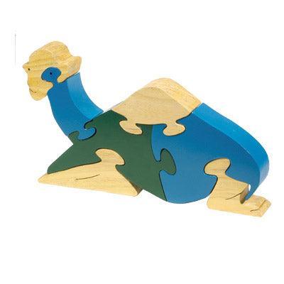 Sitting Camel Freestanding Wooden Puzzle
