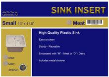 Small Sink Insert 14.75"x13.75"-Meat