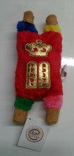 Stuffed Sefer Torah Small 9" -Assorted colors Blue and Red