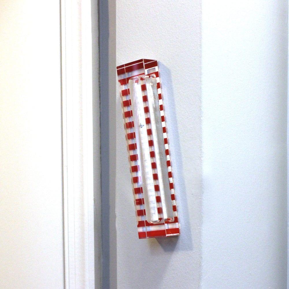 Stripe Mezuzah Case - Waterdale Collection