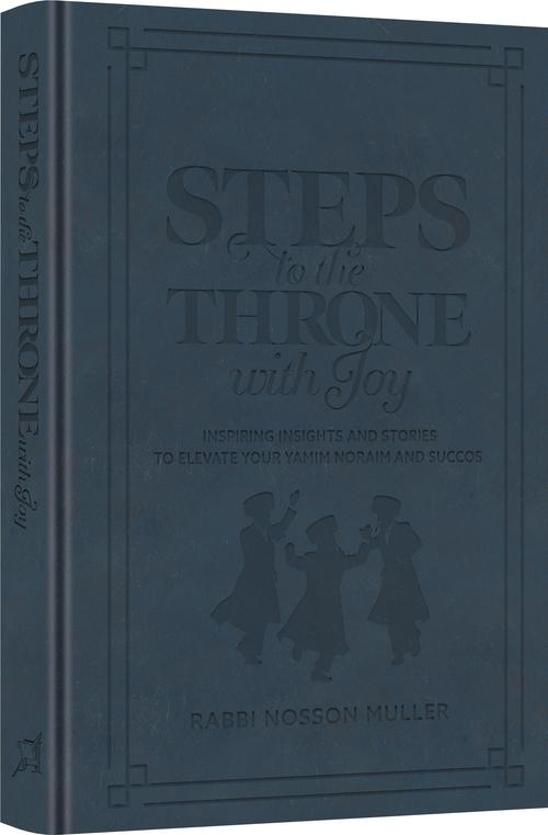 Steps to the Throne with Joy - Deluxe Navy Cover