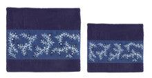 Emanuel Microsuede Tefillin Bag Pomegranates- Blue