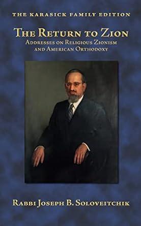 The Return to Zion (English Edition)