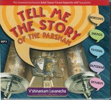 Tell Me the Story of the Parsha MP3 CD-- 5 Vol. Set