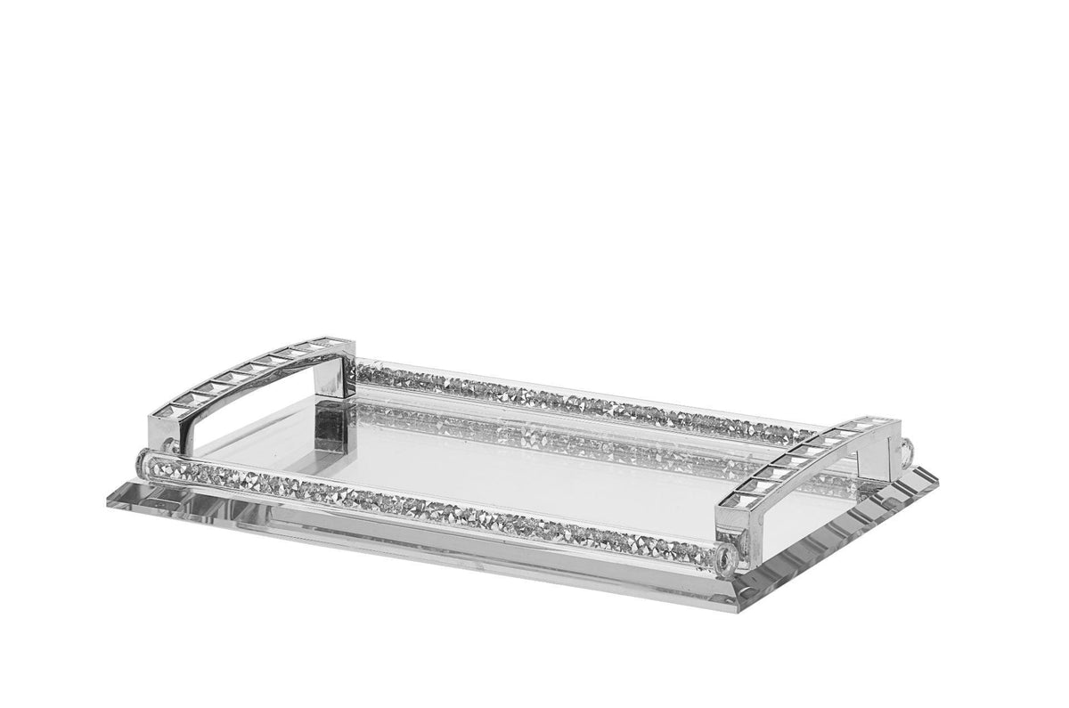 TRAY MIRROR FOR CANDLE STICKS