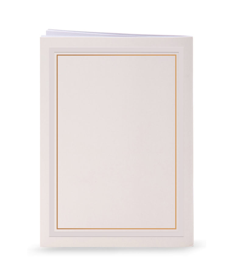 Zemiros Custom Embossment 4.75x6.5 cream ashki