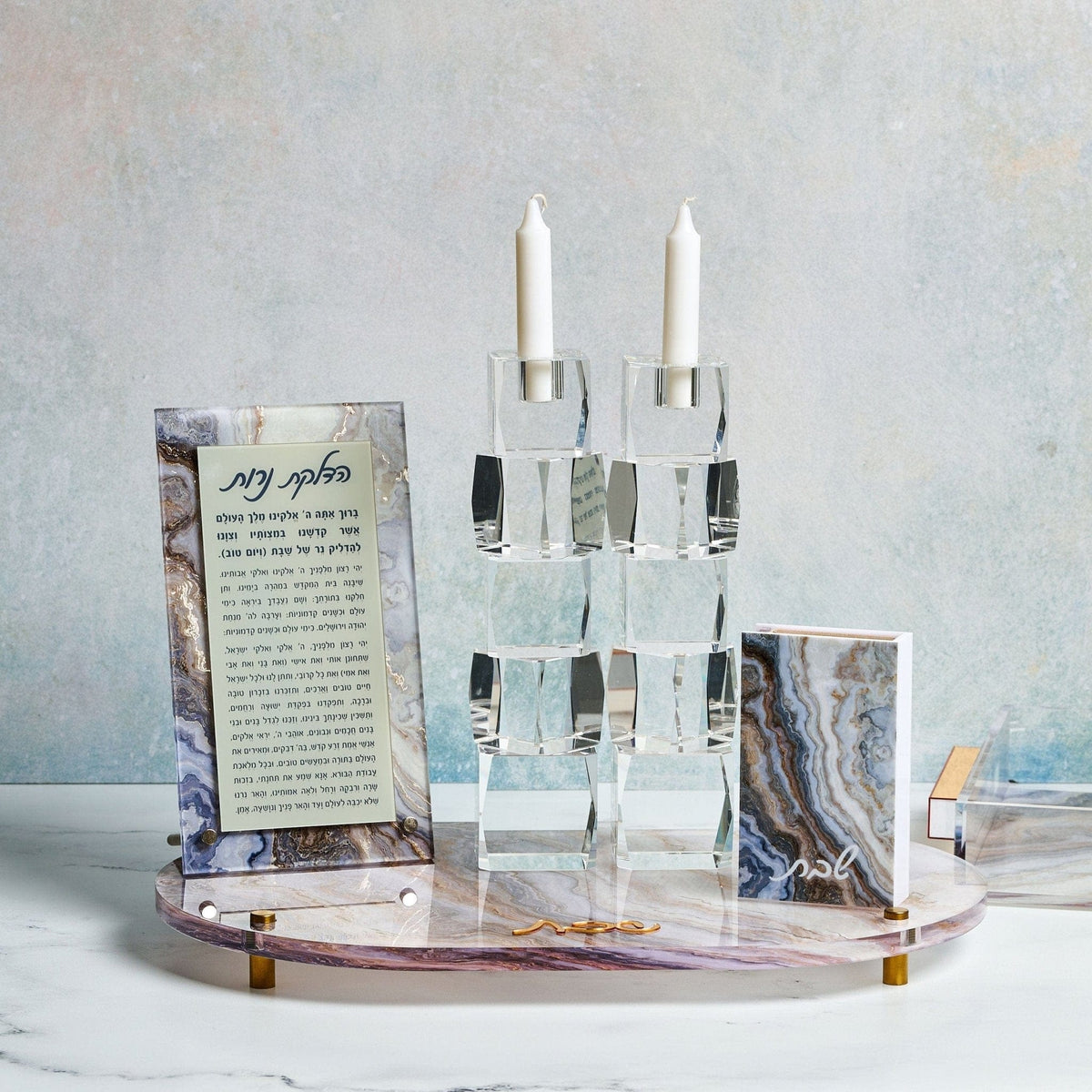 Agate Hadlokas Neiros Tray - Waterdale Collection