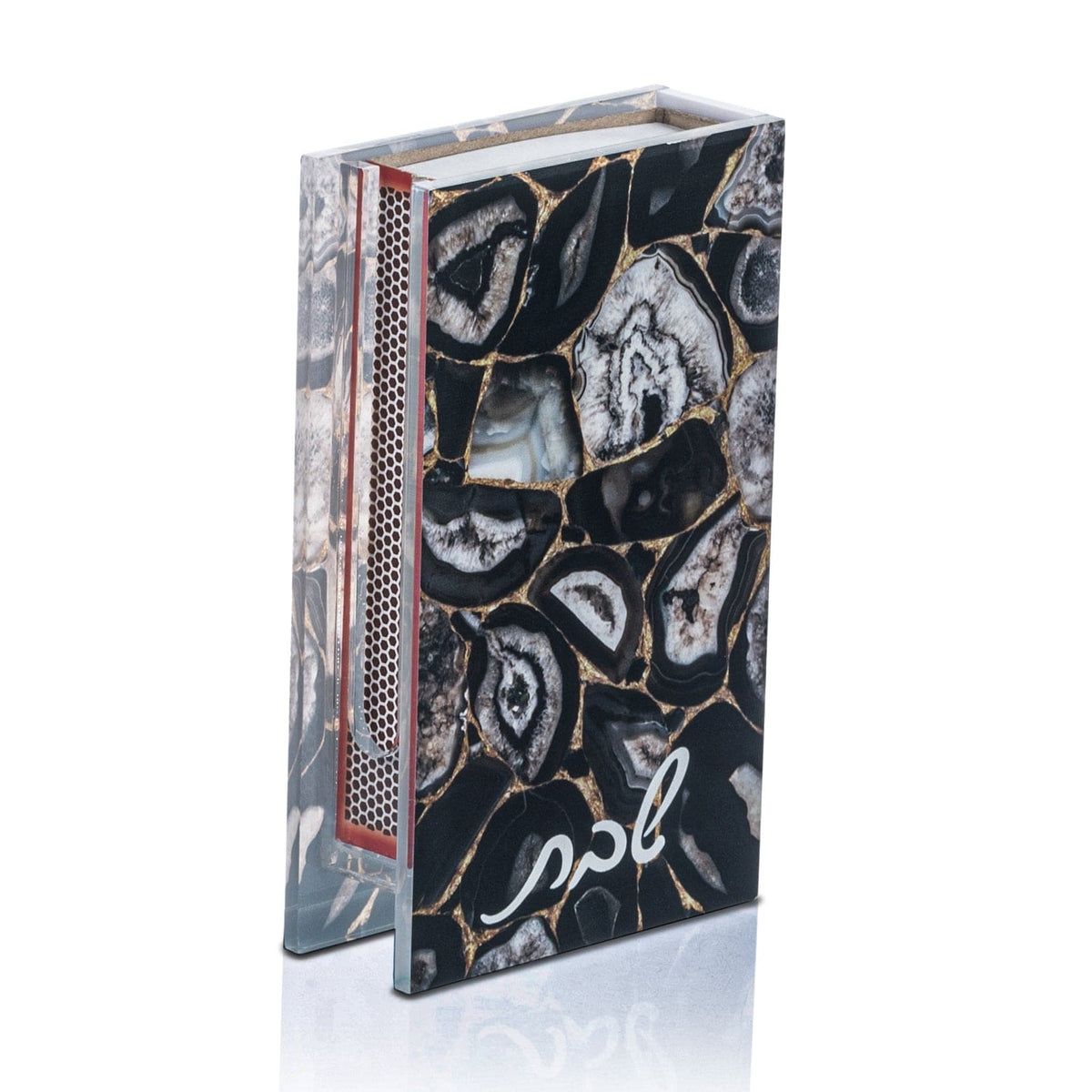 Agate Matchbox Holder - Waterdale Collection