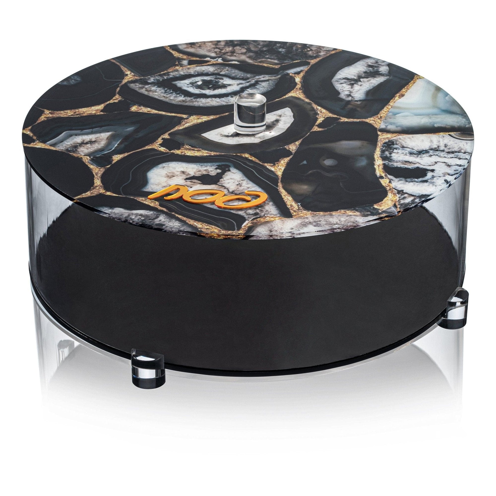 Agate Matzah Box - Waterdale Collection