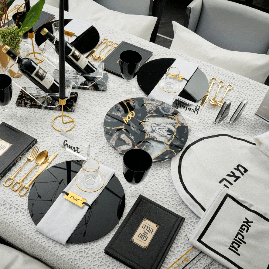 Agate Seder Plate - Waterdale Collection