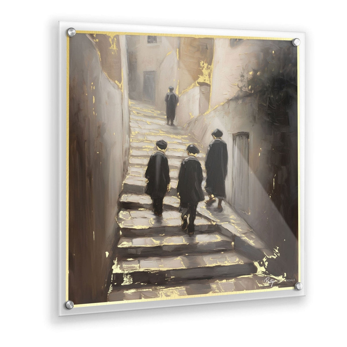 Alleyways Painting by Batya - Waterdale Collection