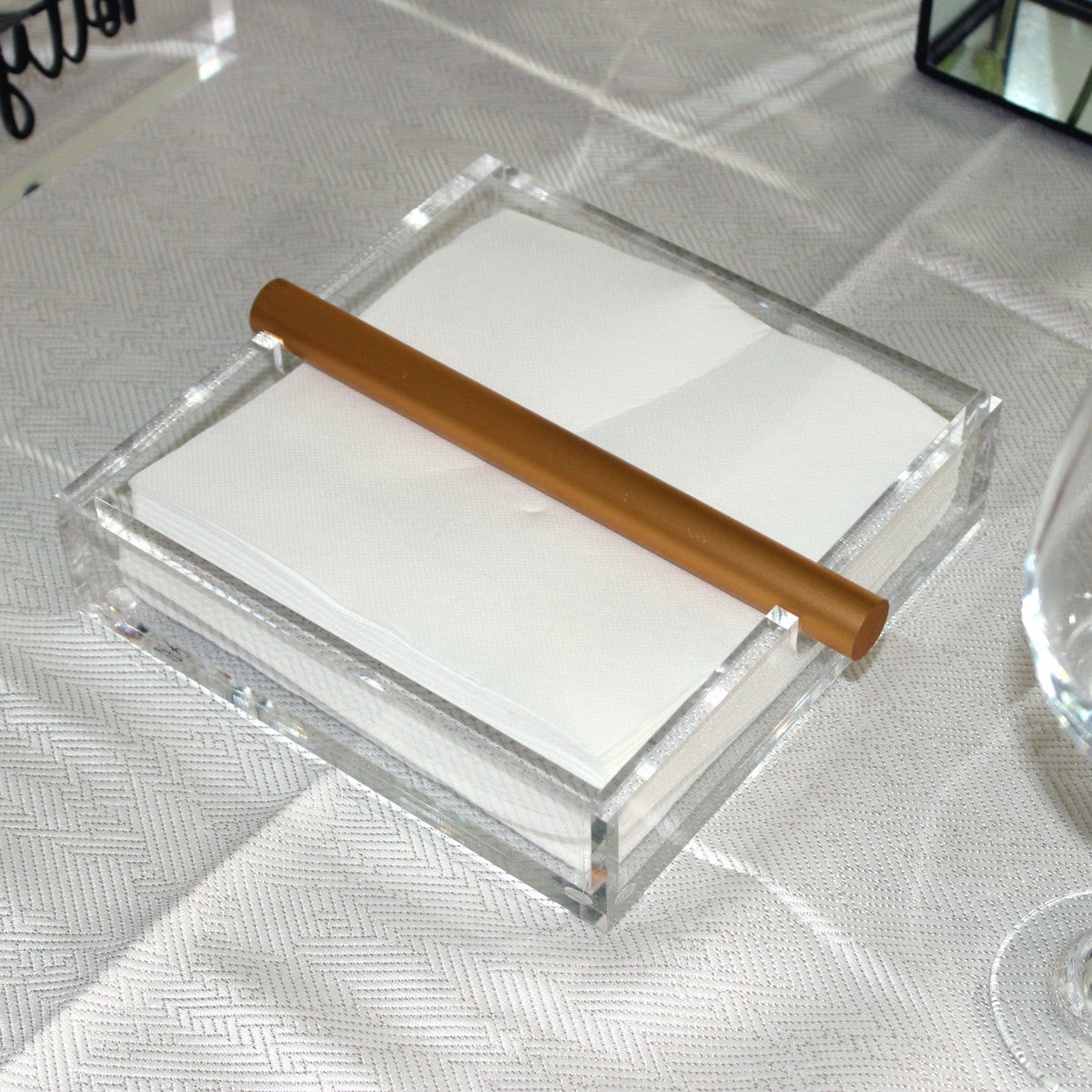 Black & Gold Rosh Hashanah Tablescape - Waterdale Collection