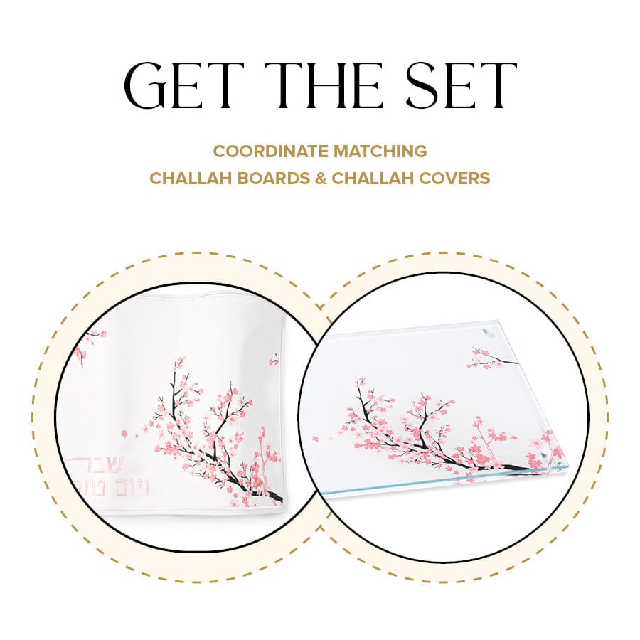 Cherry Blossom Challah Cover