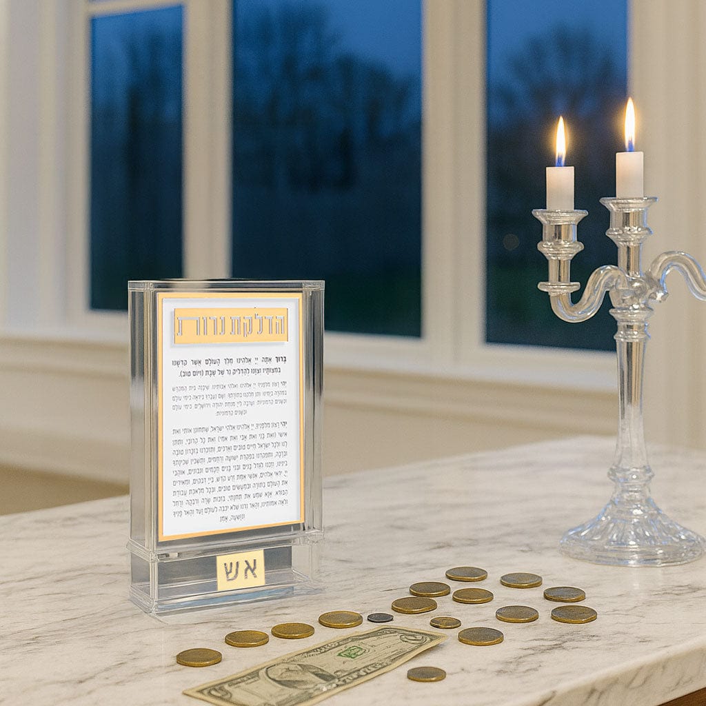 Classic 2.0 Hadlokas Neiros Match Tzedakah Box