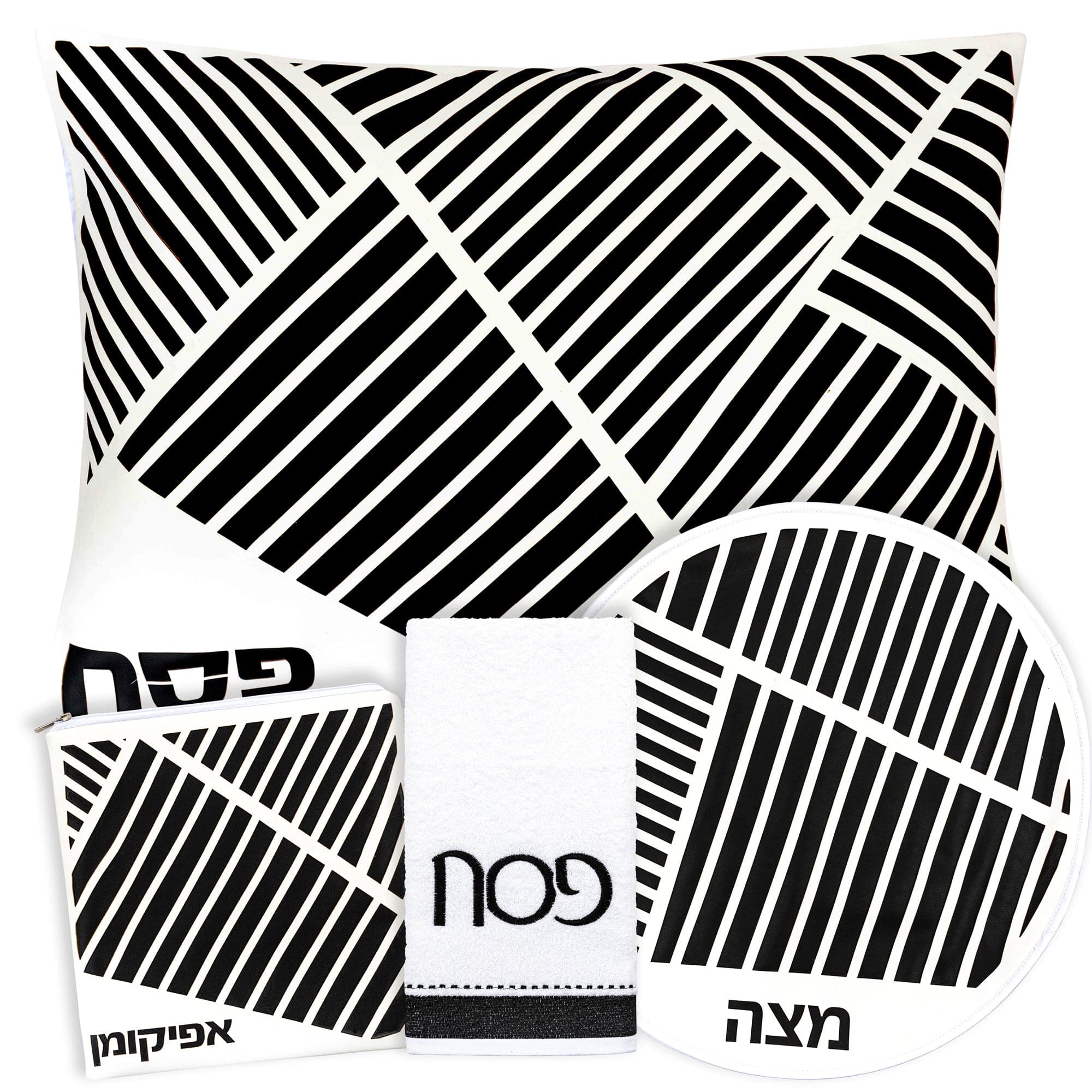 Diagonal Laser Cut Pesach Set - Waterdale Collection
