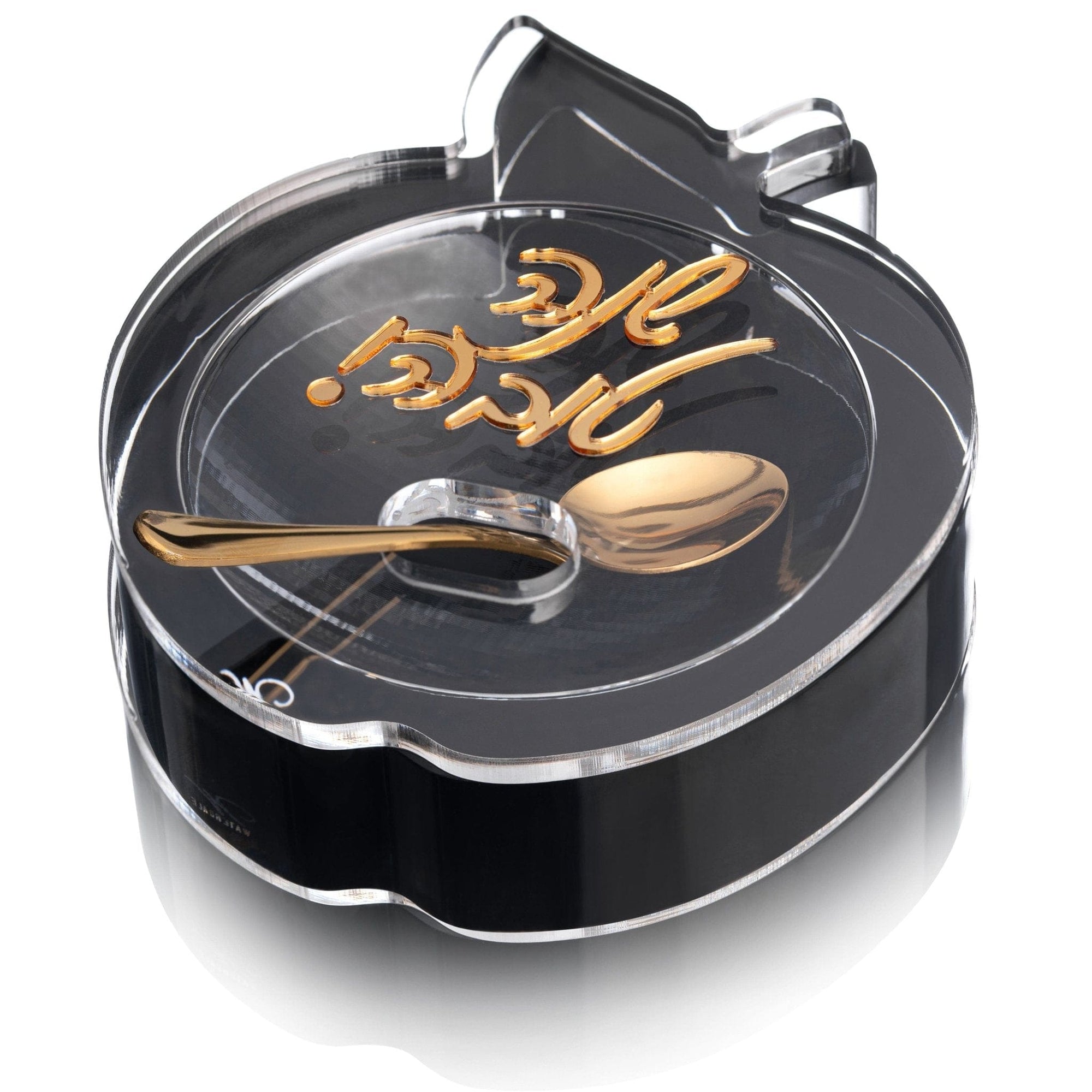Die-Cut Apple Honey Dish - Waterdale Collection
