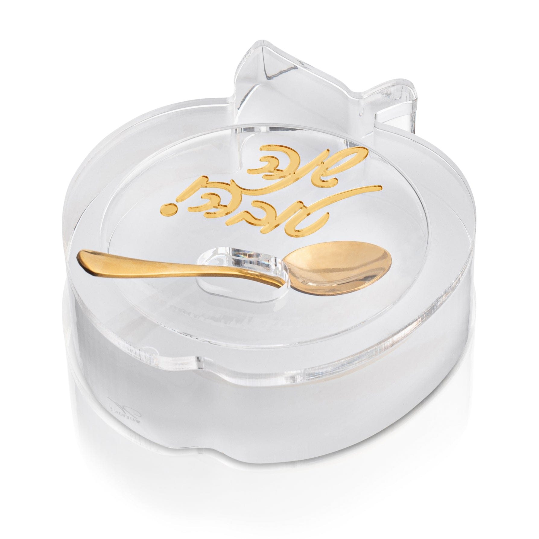 Die-Cut Apple Honey Dish - Waterdale Collection