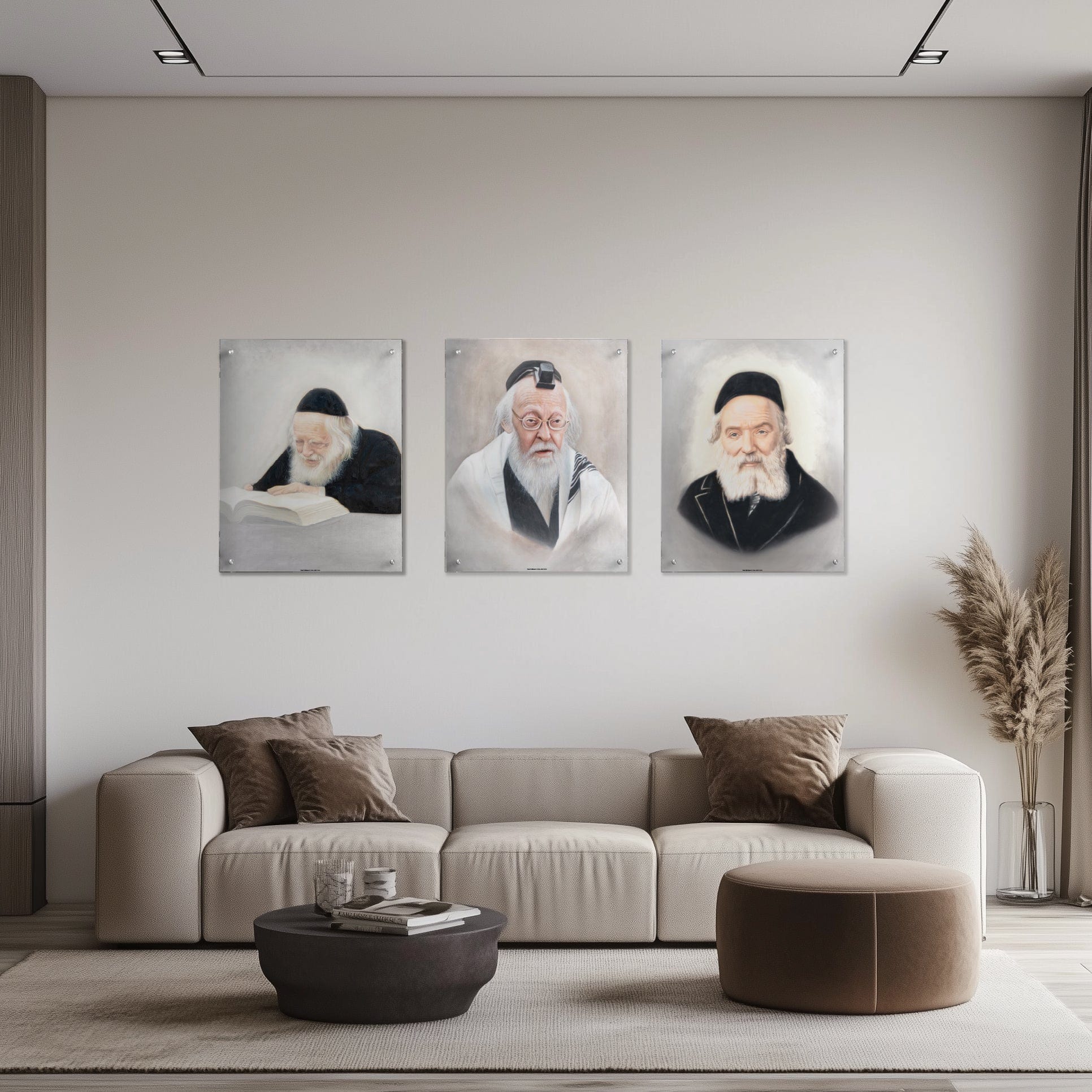 Gedolim Art Rav Moshe Feinstein - Light
