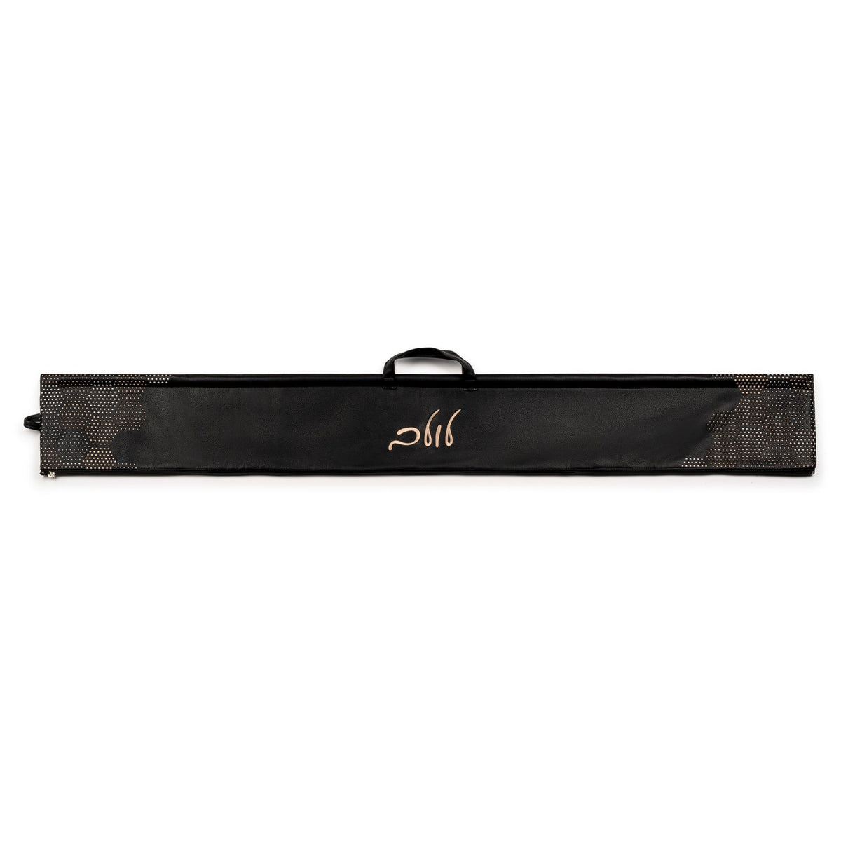 Hexagon Dot Border Leather Lulav Case - Waterdale Collection