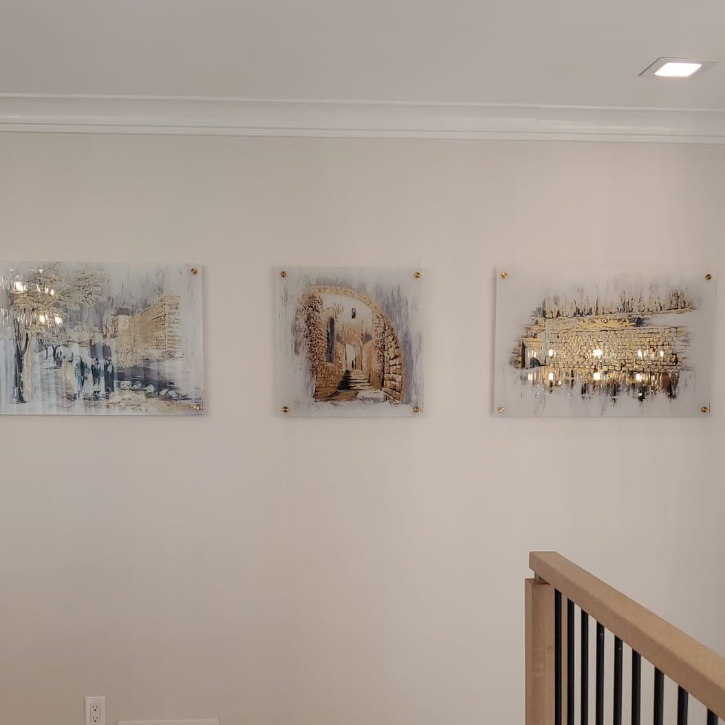 Kosel at Winter Painting