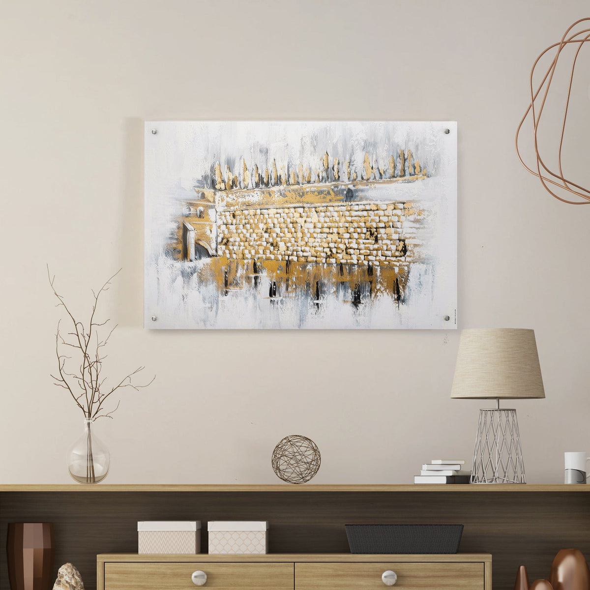 Kosel at Winter Painting - Waterdale Collection