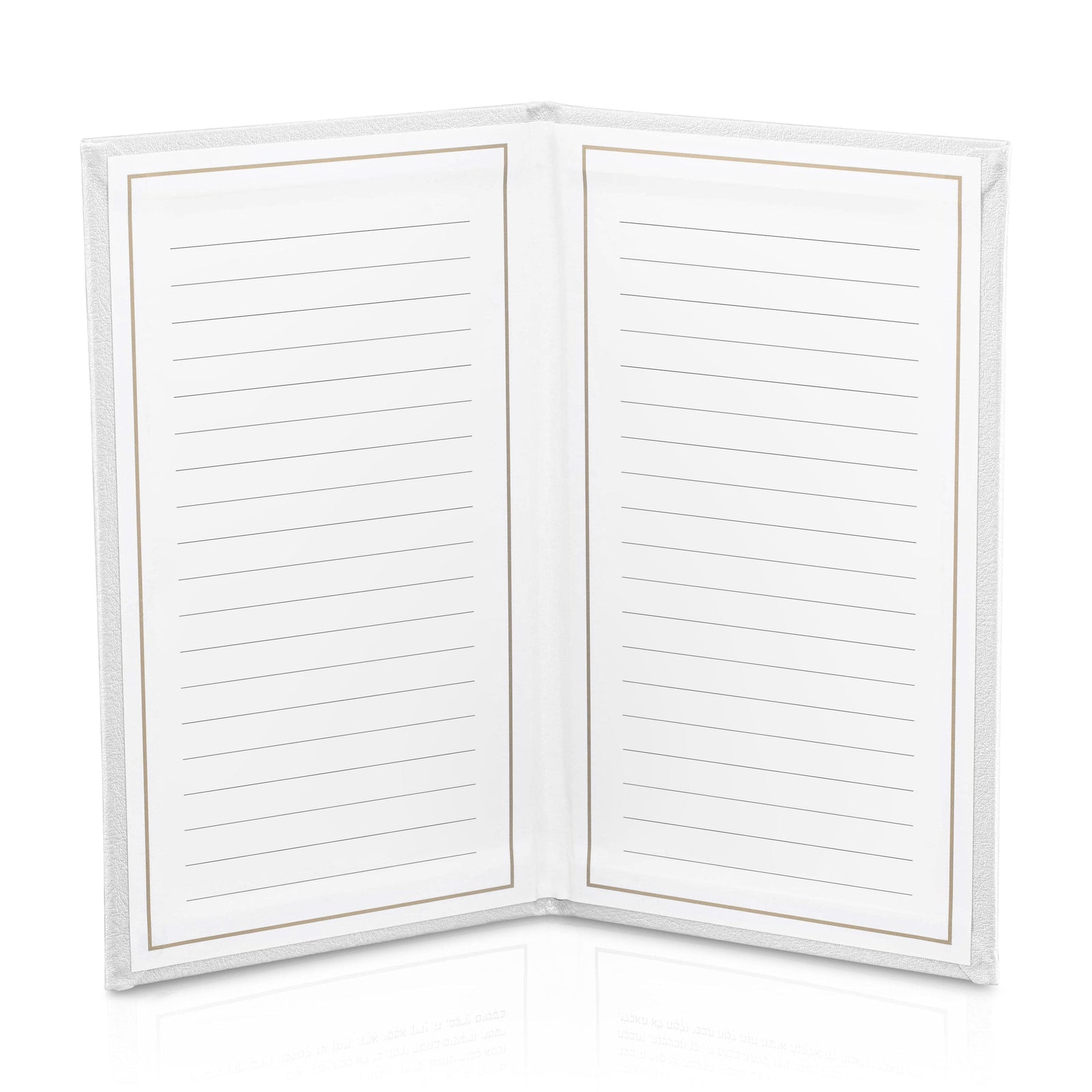 Leather Gift Note Booklet
