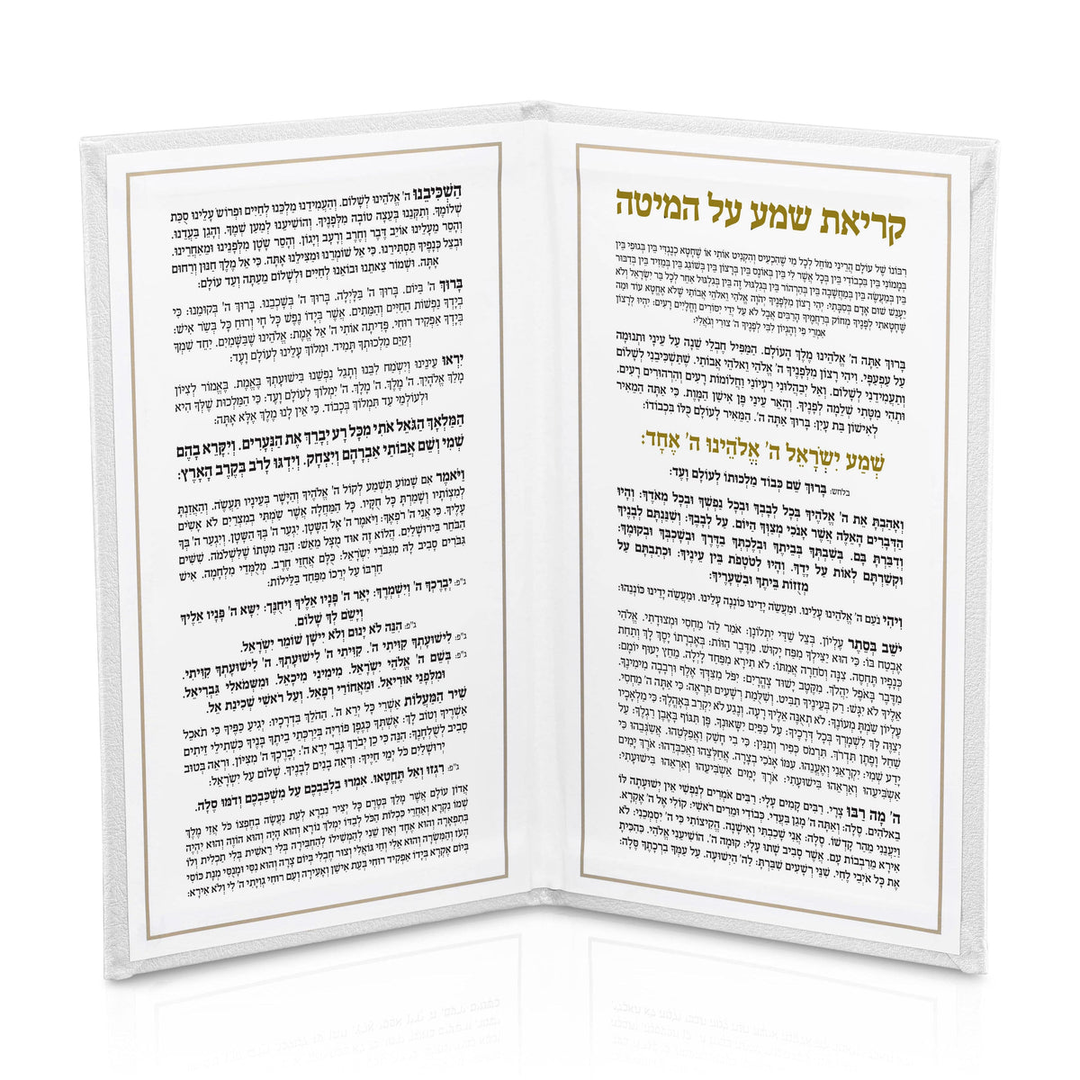 Leather Kriyas Shema Book