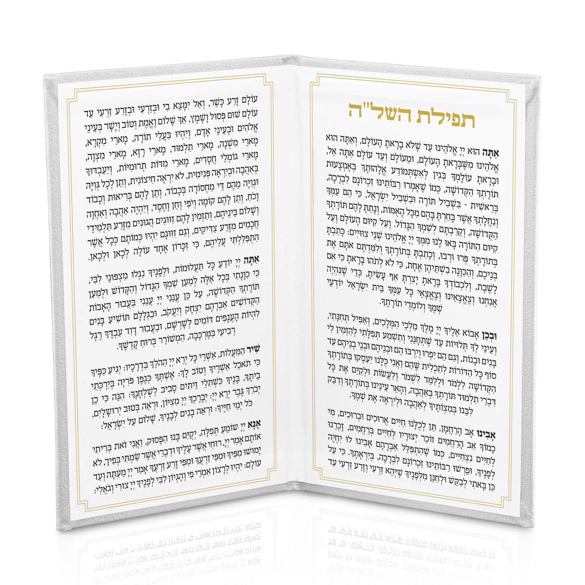 Leather Tefillas Hashlah Book