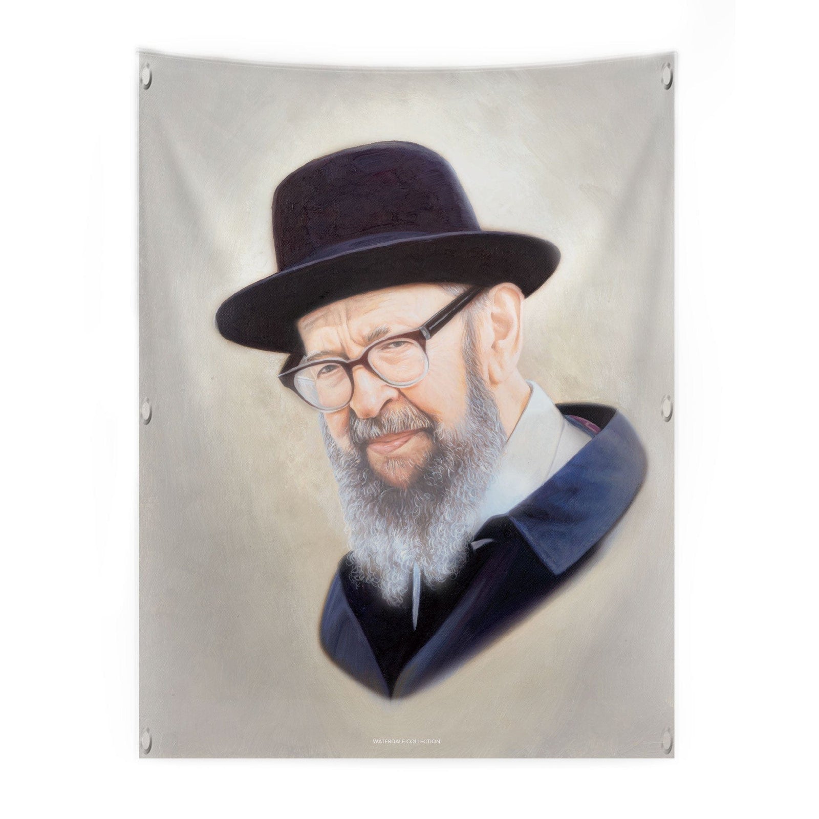 Light Gedolim Vinyl Sukkah Decorations - Waterdale Collection
