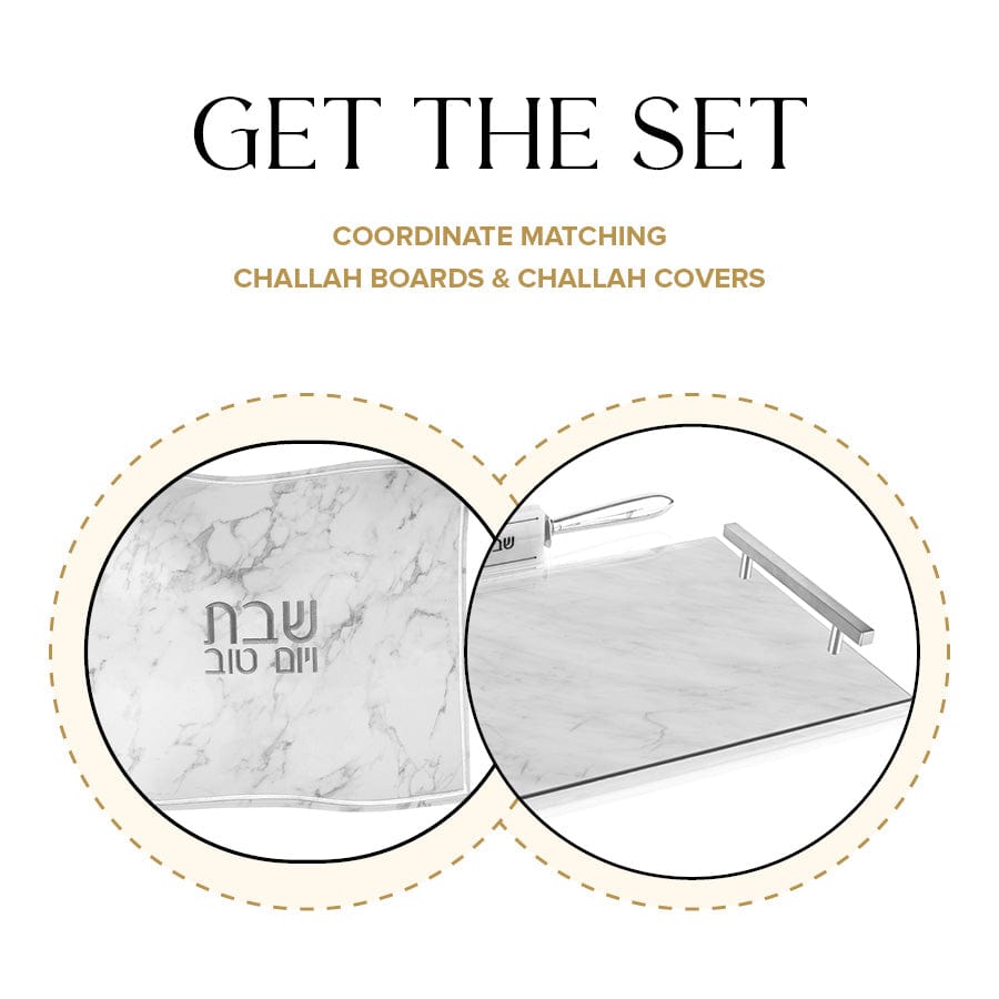 Marble Challah Board