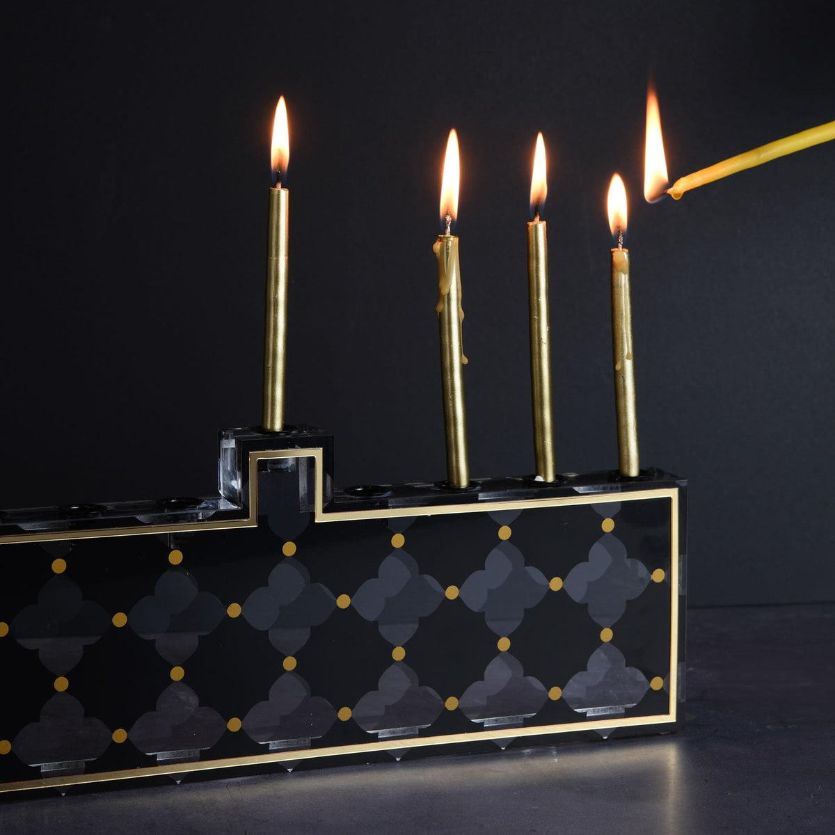 Onyx Menorah - Waterdale Collection