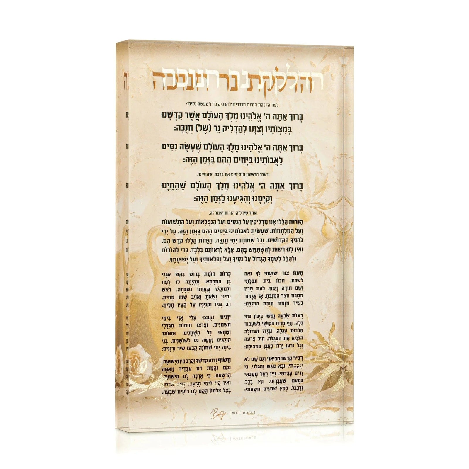 Painted by Batya Chanukah Set
