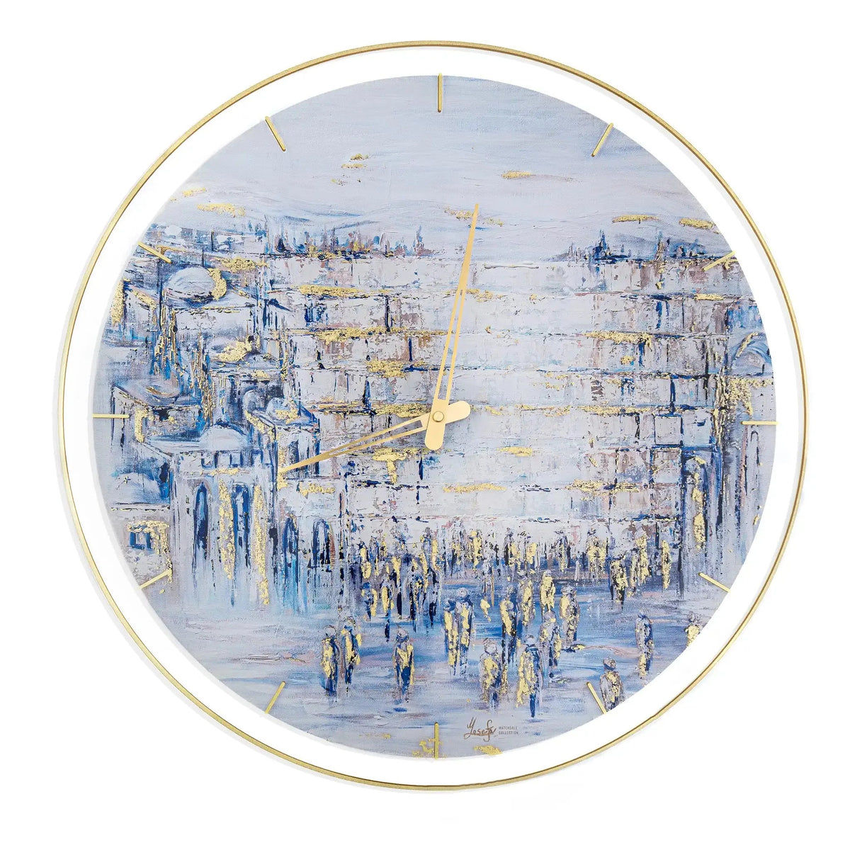 Painted by Yosefa Kosel Clock