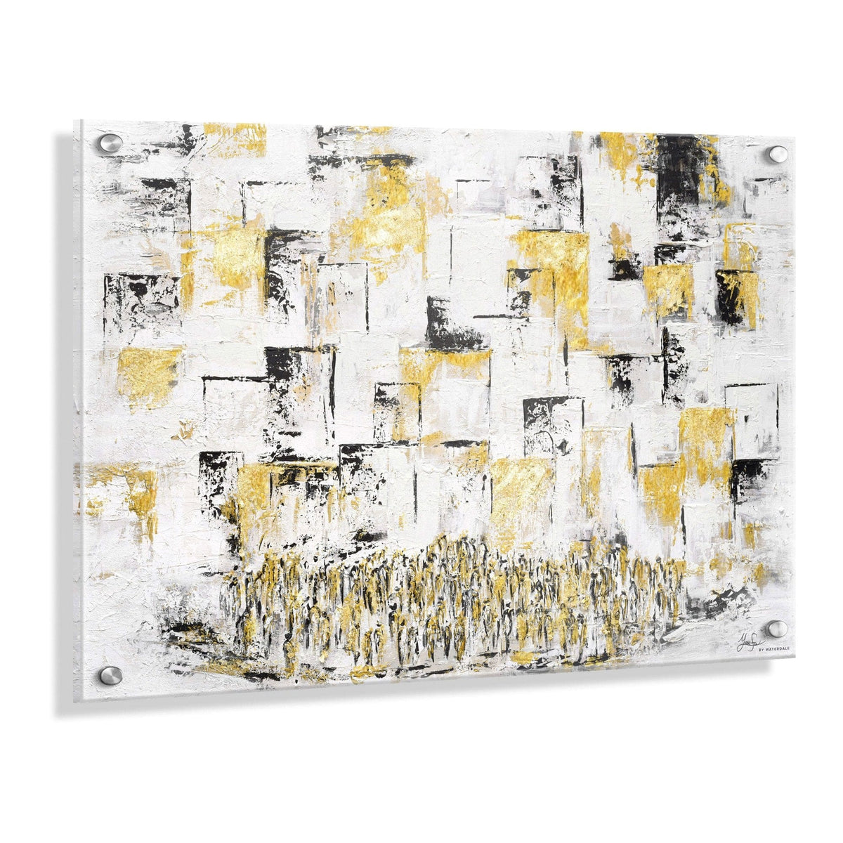 Painted Kosel in Black, Gold, and White