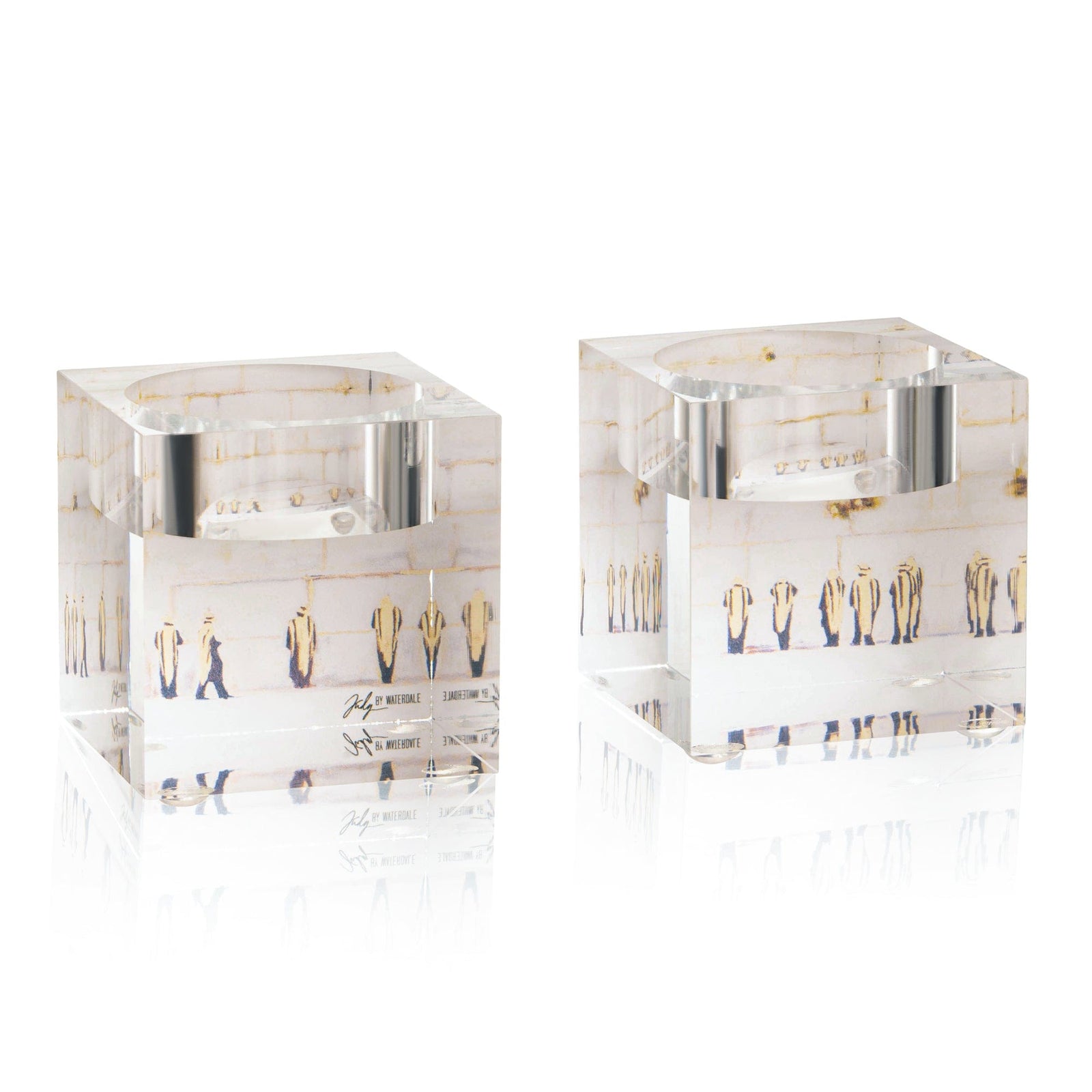 Painted Kosel Tea Light Holders