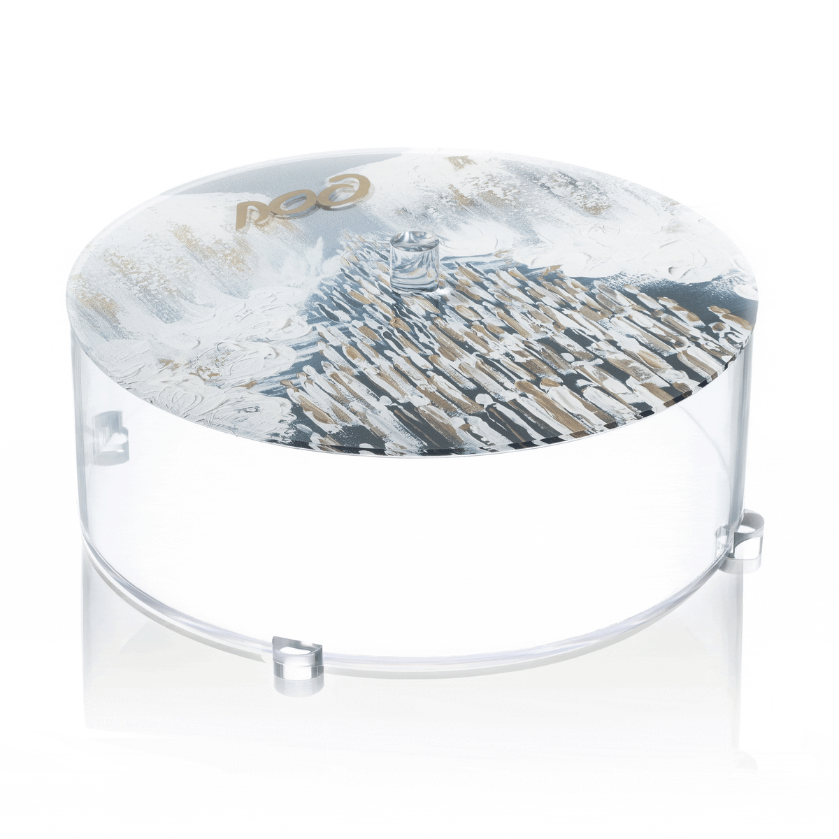 Painted Matzah Box (Style 2) - Waterdale Collection