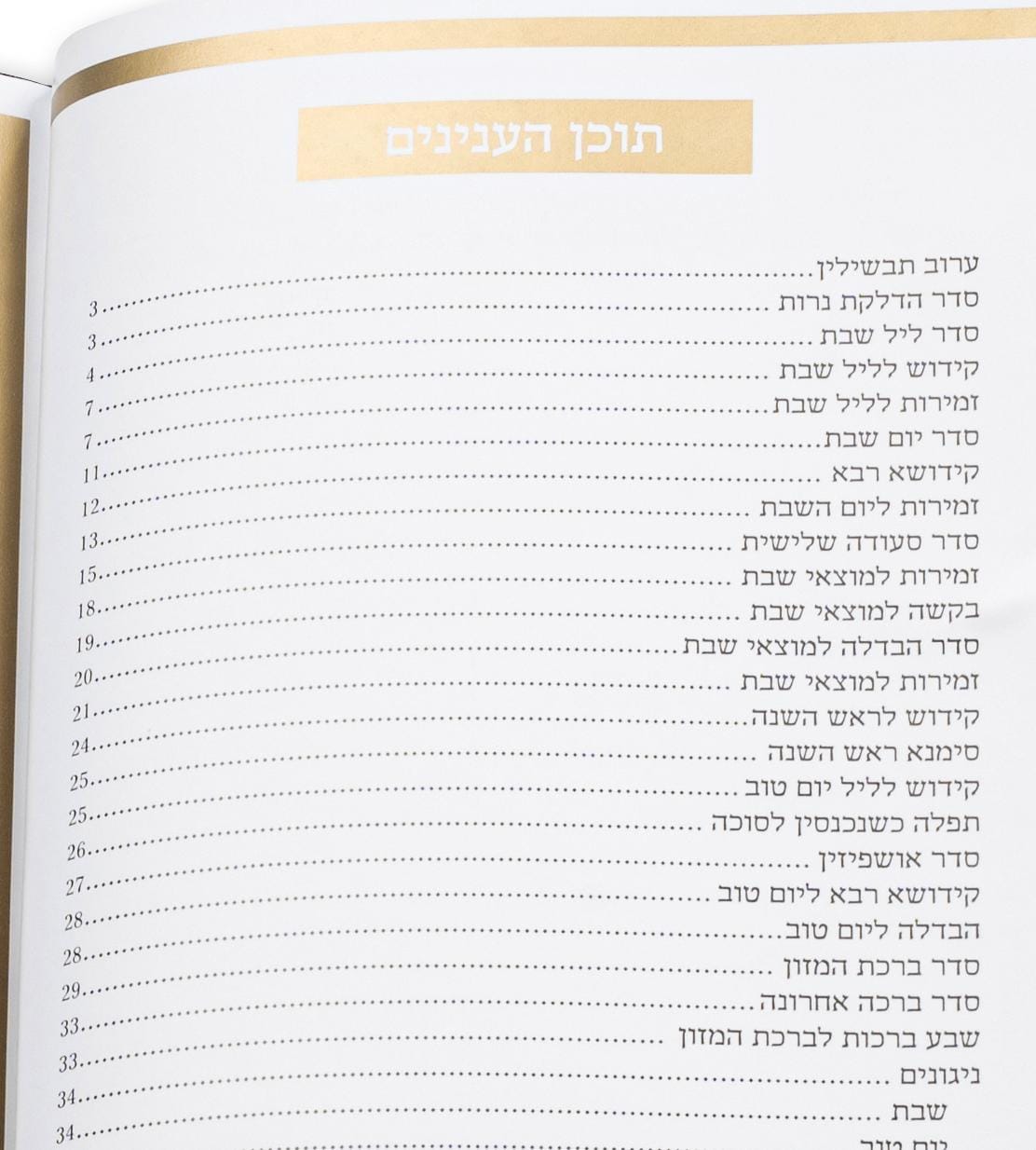 Shabbos & Yom Tov Bencher Set of 6