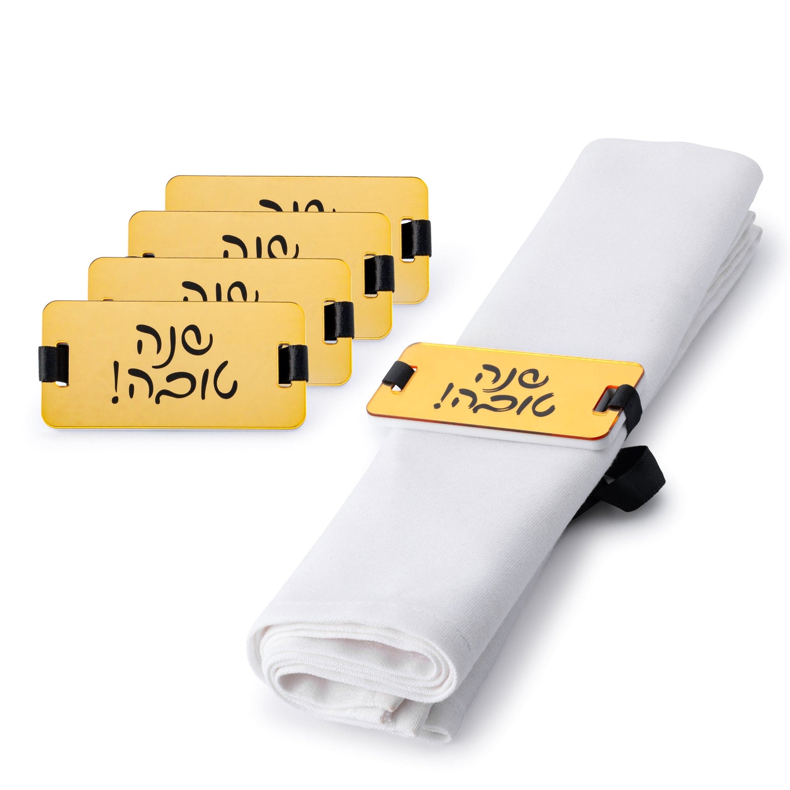 Shana Tova Napkin Wraps - Waterdale Collection