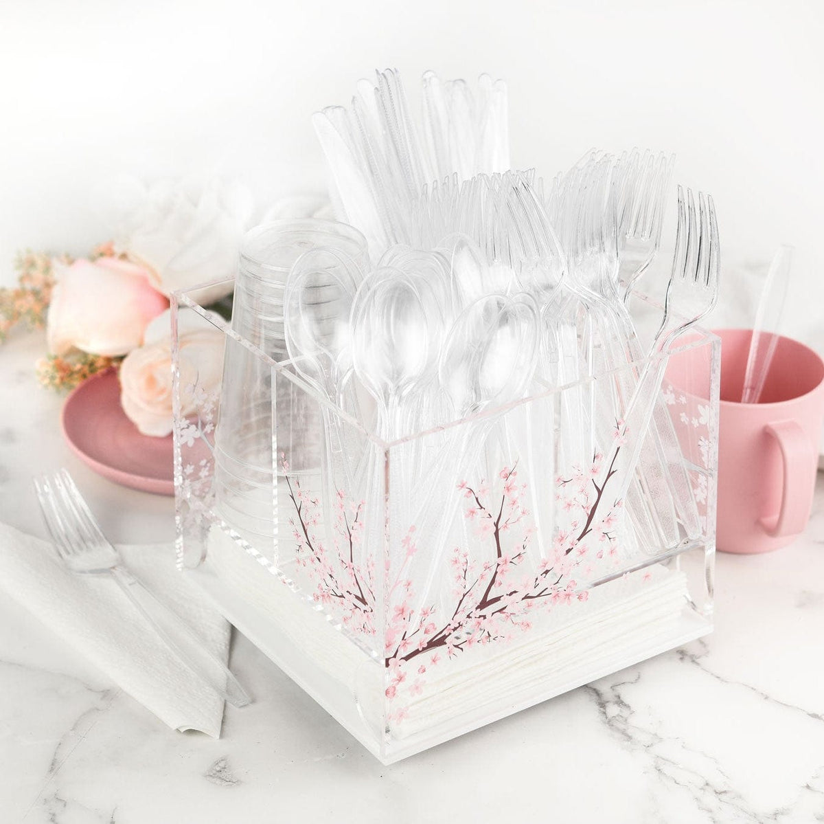 Shavuos Cherry Blossom 2025  Tablescape