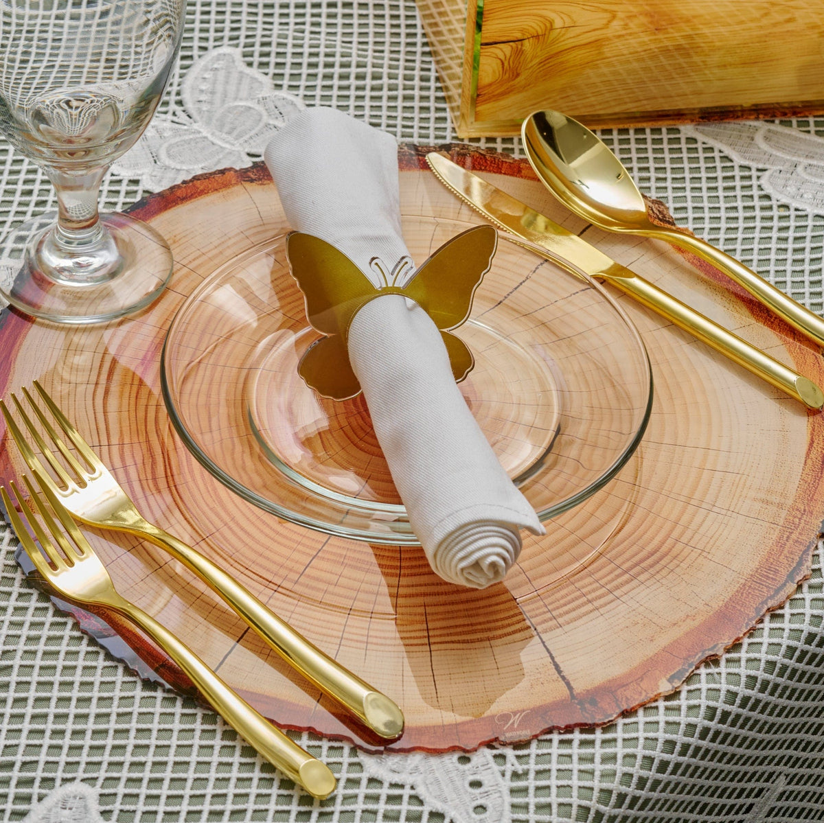 Shavuos Wood 2025  Tablescape