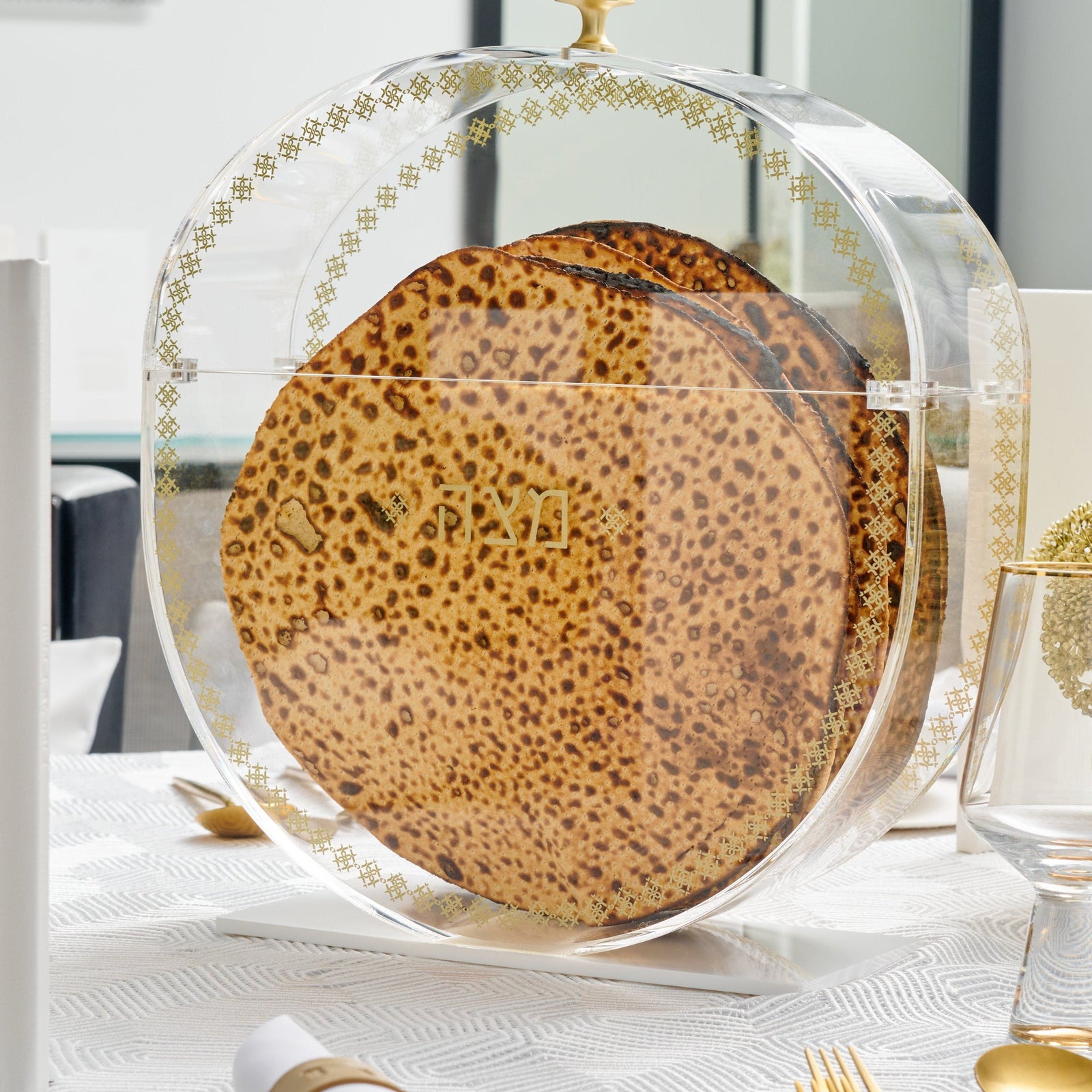 Standing Inspired Matzah Box