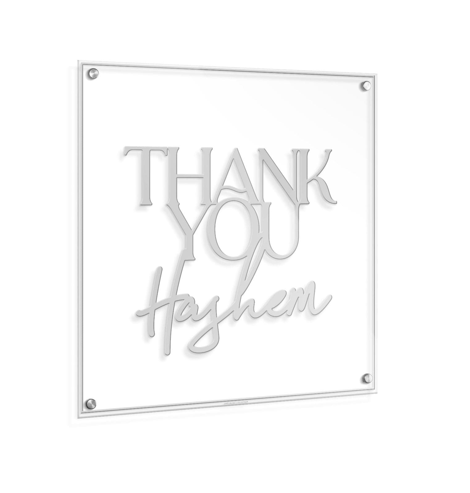 Thank You Hashem Wall Art