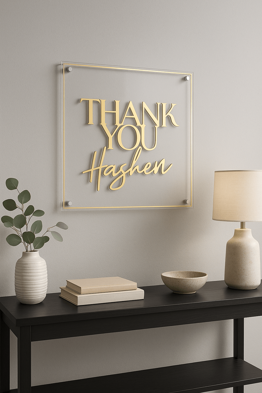 Thank You Hashem Wall Art