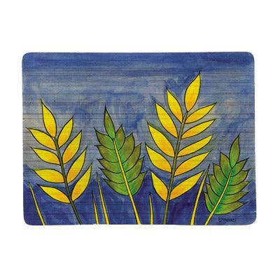 Wheat Wooden Hand-Painted Placemat