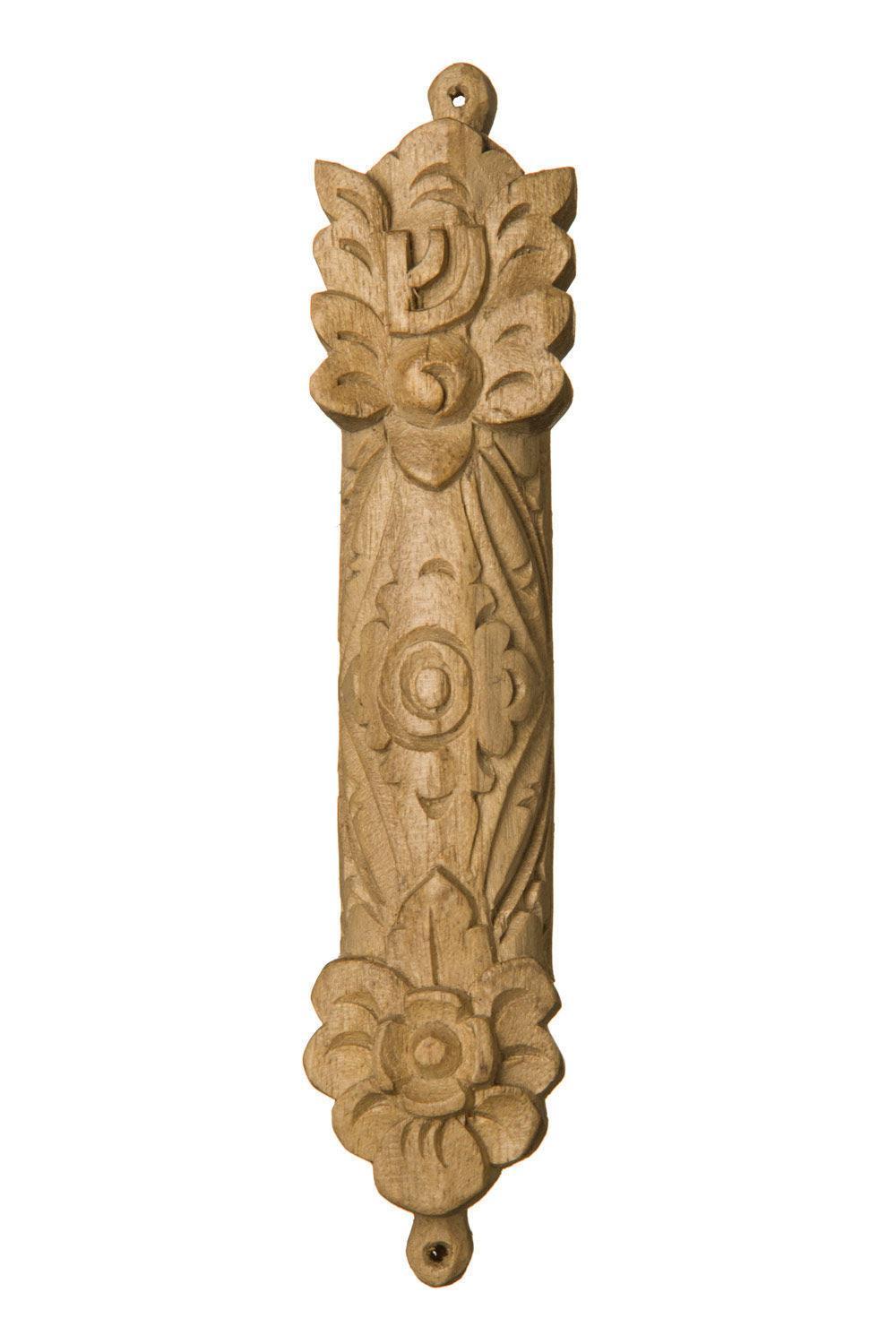 WOOD CEMPAKA MEZUZAH CASE